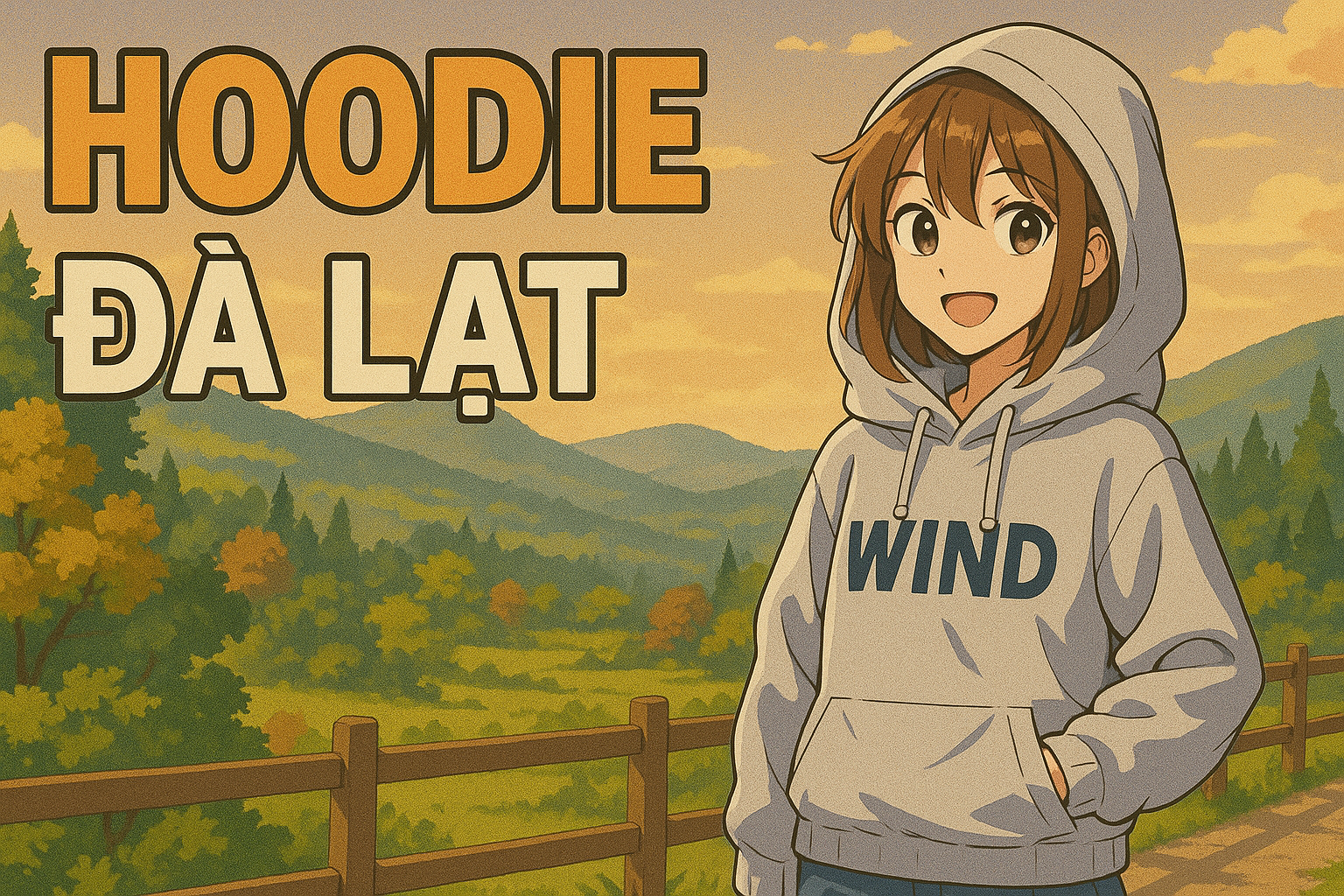 Đi Đà Lạt mà chưa biết mặc gì? Mặc ngay hoodie GenZ nhà Wind – ấm áp, chất lừ, sống ảo siêu cháy!