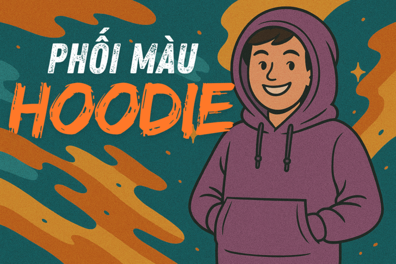 Phối Màu Với Áo Hoodie – Bí Quyết Mix&Match Đậm Chất Gen Z